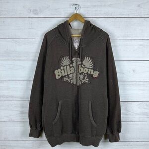 Vintage Y2K Billabong Zip Hoodie Large